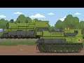 All series  armored train vs mega tanks  cartoons about tanks