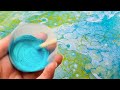 Лью жидкий акрил, Флюид арт. Fluid art acrylic compilation.