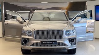 New 2024! Bentley Bentayga Azure V8 | Pale Brodgar | Saddle and Burnt Oak | Interior & Exterior