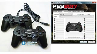 كيف تلعب شخصين في لعبة بيس للكمبيوترpes  | ضبط اعدادات يد التحكم في بيس للكمبيوتر pes