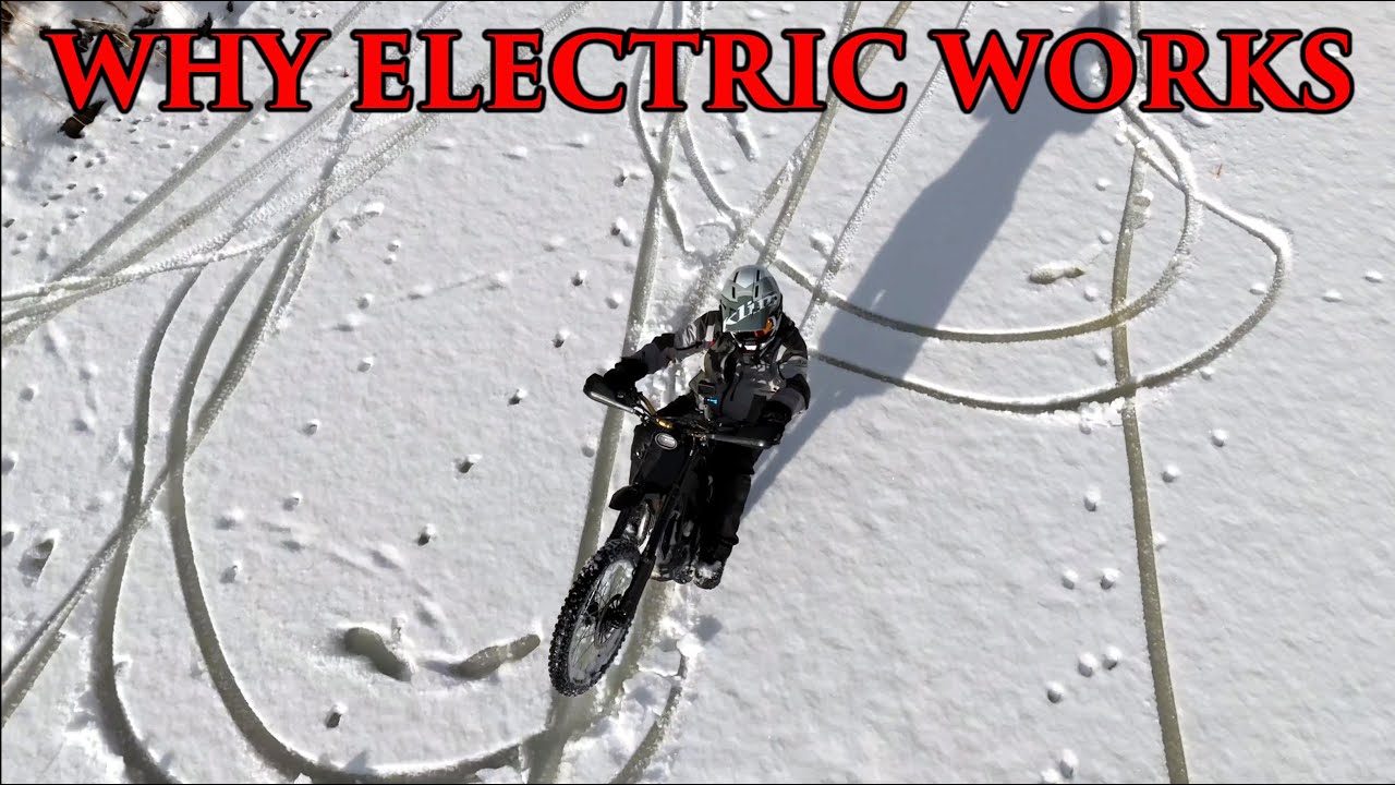 Почему этот электрический внедорожный мотоцикл так хорошо подходит для езды по окрестностям