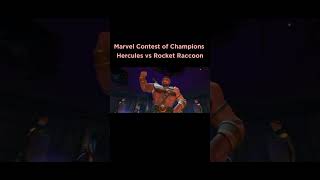 Marvel Contest of Champions Hercules vs Rocket Raccoon