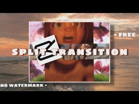 FREE SPLIT TRANSITION | Capcut | NO WATERMARK
