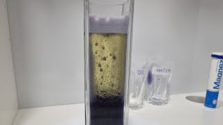 Mixing Oil and Water - Experiment