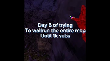 Day 5 of trying to wallrun the entire map until 1k subs #monkey #gorillatag #shorts #gorillatagfun