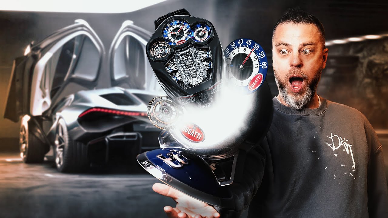 Распаковка часов Jacob & Co. Bugatti Tourbillon!