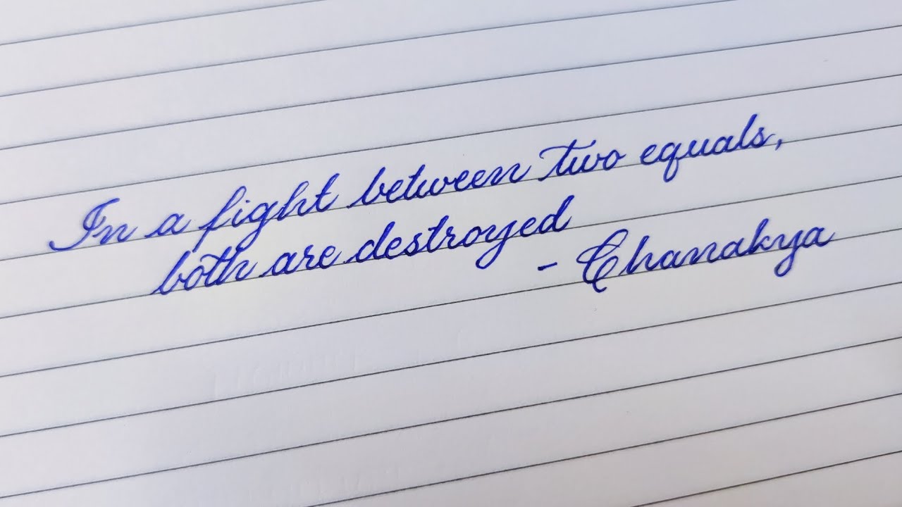 Beautiful handwriting in cursive #howtowritecursivestepbystep # ...