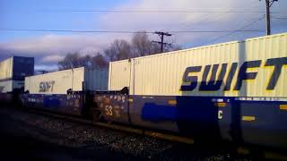 BNSF #6902 Northbound Inter-Model Stack Train