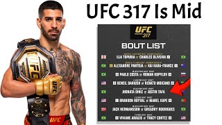 UFC 317 Is Being Overrated! Tafa On Main Card? Justin Gaethje Is Retiring? Yair Ducks Diego Lopes?