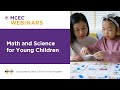 Math and Science for Young Children