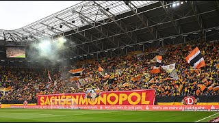 BEST OF Dynamo Dresden Fans 🖤💛 II Saison 2022/2023 II Pyro, Choreos & mehr!