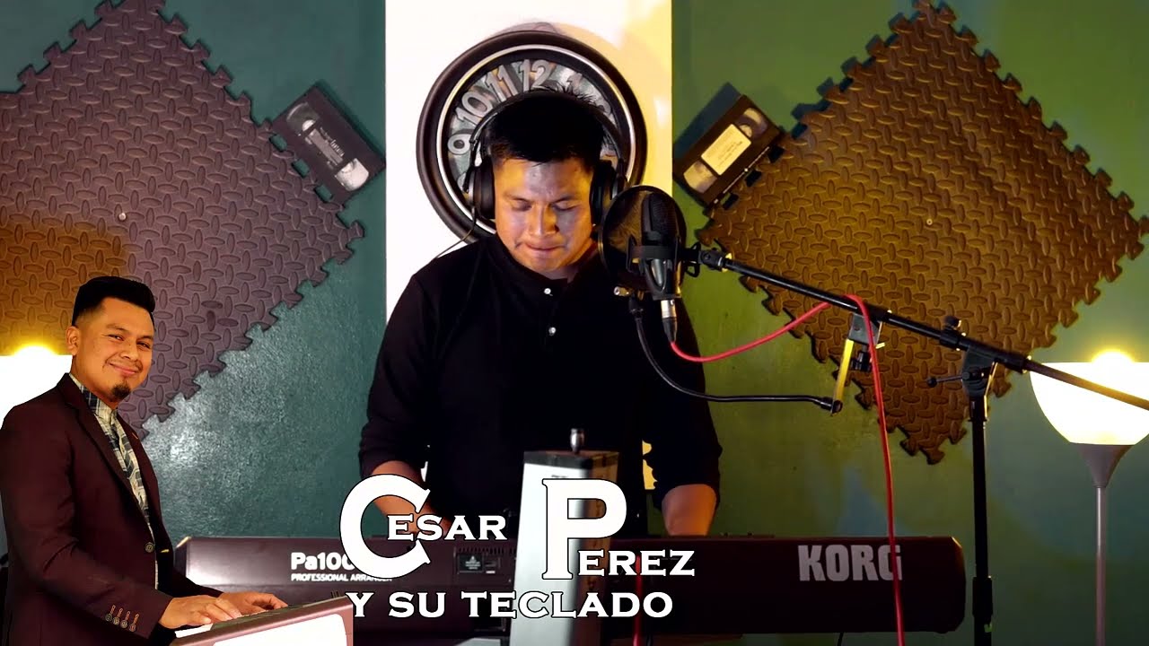 Cesar perez y su teclado El inmigrante audio y video oficial