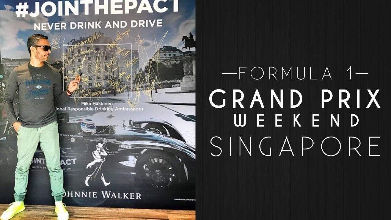 Travel Vlog : Singapore | Formula 1 Grand Prix | Riaan George - YouTube