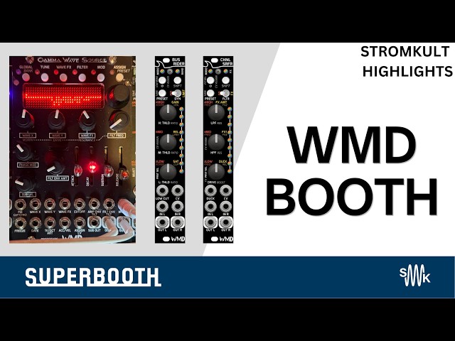 WMD Gamma Wave Source / Bus Rider / CHNL SFR - SuperBooth 26
