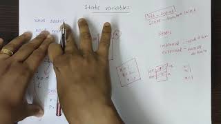 Static and Register Variables|Storage Classes|Problem Solving Using C|3rd Semester BSc Maths