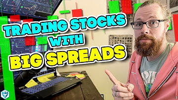 How to Day Trade Stocks with Big Spreads #stockmarket #daytrading