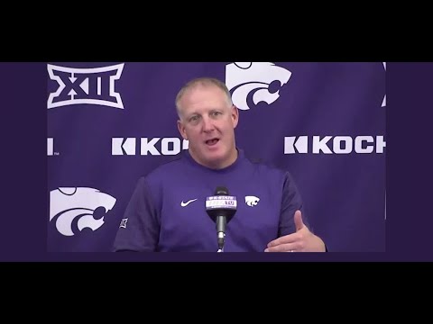 K-State football coach Chris Klieman asks for more positives