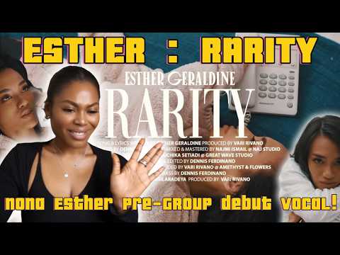 BEFORE NONA?! 🤯| Nona Esther SOLO “Rarity” Vocal Reaction