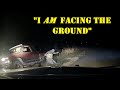Quick PIT maneuver by ARKANSAS STATE POLICE sends truck into fence