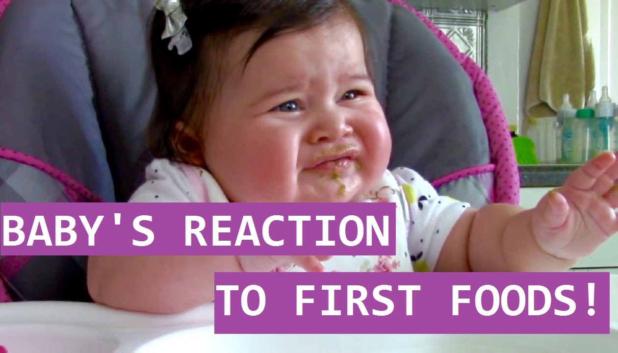 BABY'S FIRST MEAL! - YouTube