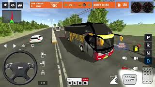 IDBS BUS SIMULATOR | BUS MOBIL POLISI NGEBUT OLENG DARI SEMARANG NGAWI screenshot 5