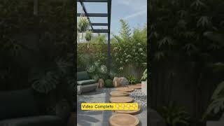 #jardineria #viral#Jardines de Patios de atras.
