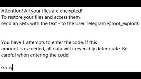 Exploit6 Ransomware Removal & Decryption Guide