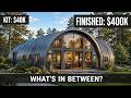 That $40K Quonset Kit Becomes a $200K–$400K Home — Here's Every Cost in Between (2026)