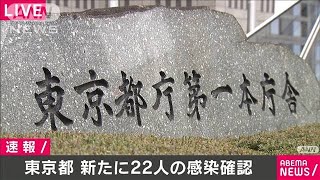 新型コロナ　東京都内で新たに22人の感染を確認(20/05/29)