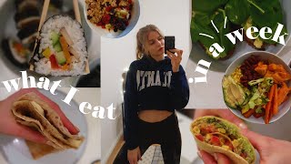 What I Eat in a Week // intuitive // vegan // nonrestrictive