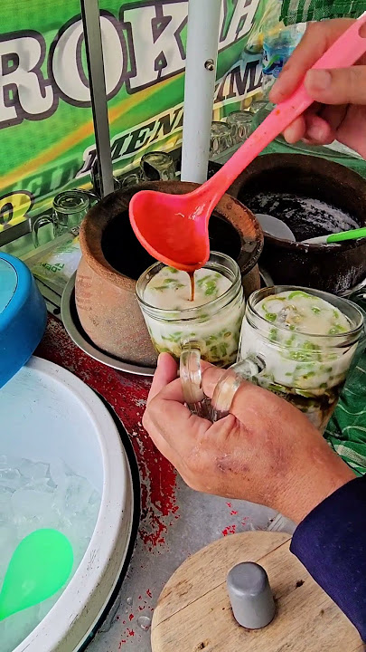 Es Dawet Tepung Beras Gula Aren Asli Mantul Seger Cuman 5 Ribu