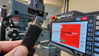 ProtoTrak KMX How to insert G-Code via USB
