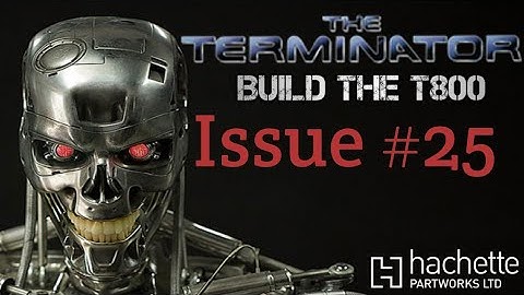 Build the Terminator issue 25 - Assembling the right shoulder