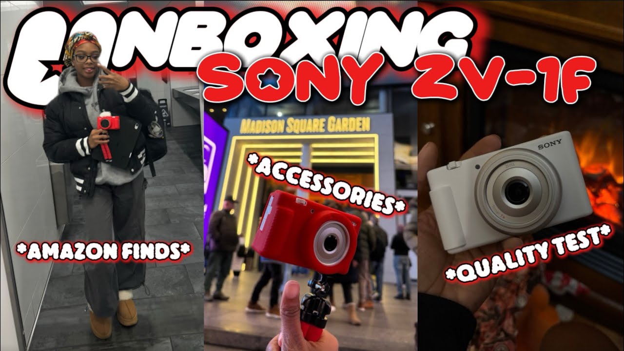 UNBOXING MY FIRST CAMERA! | Amazon Accessories + Quality TEST ‪‪❤︎‬