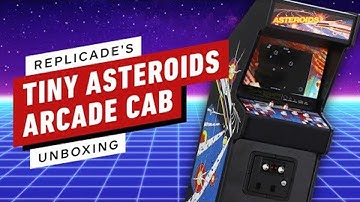 Unboxing a Tiny, Fully Functional Asteroids Arcade Machine
