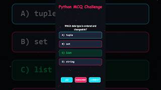 Can You Solve This Python MCQ? 😳 #shorts#yt#ytshorts #ytviral
