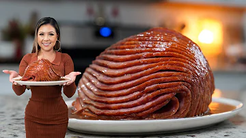 Watch This Video if You NEVER Made a HOLIDAY HAM, CAN’T GET ANY EASIER THAN THIS, NOT DRY AT ALL!!!!