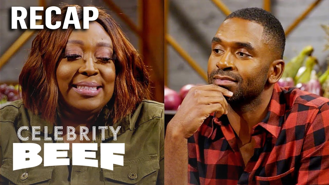 Justin Sylvester and Loni Love's FOOD FIGHT: RECAP (S1, E5) | Celebrity Beef | E!
