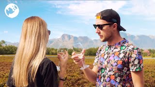 Дегустируем вино ЮАР и гуляем по виноградникам | Исторические винодельни Franschhoek | Кейптаун