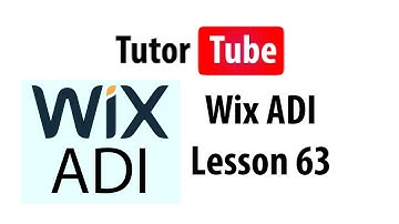 Wix ADI Tutorial - Lesson 63 - CV Section