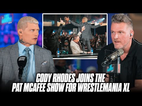Thumbnail for "I Say We Start A New Story On Monday After WrestleMania XL..." - Cody Rhodes | Pat McAfee Show