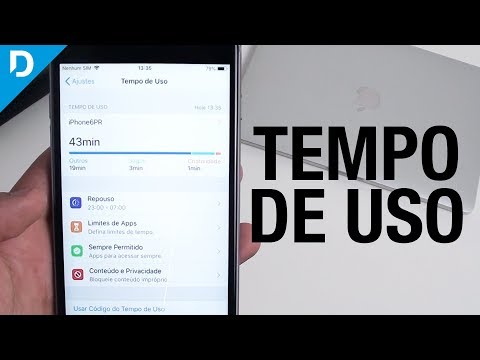 GERENCIANDO O TEMPO DE USO NO IOS 12