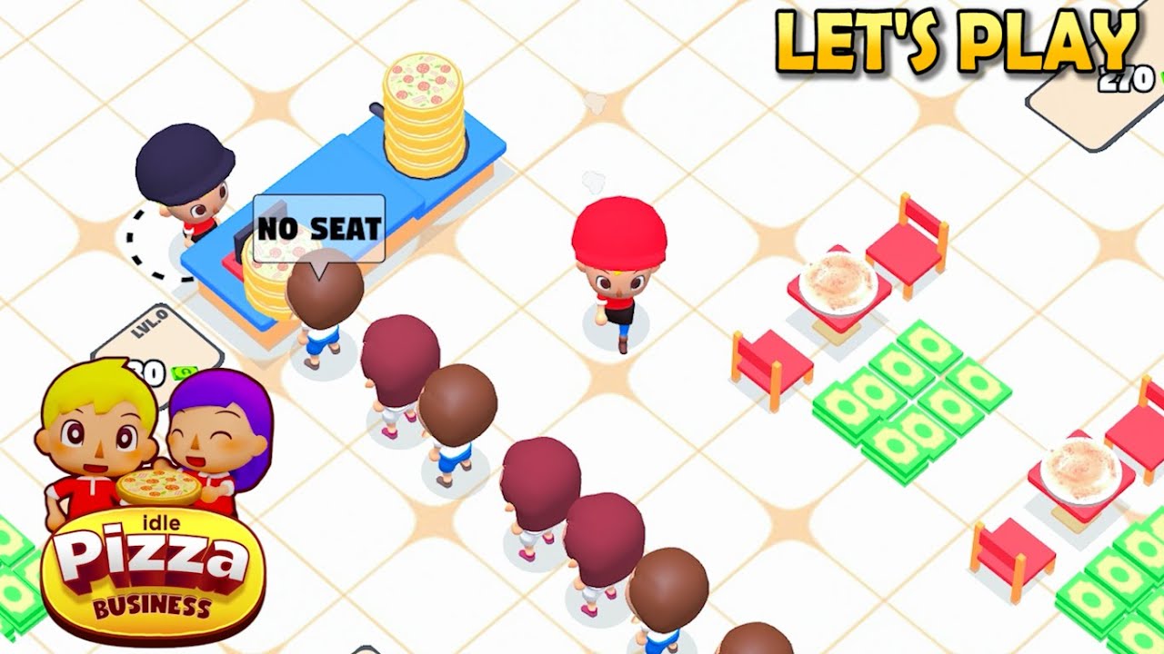 IDLE PIZZA BUSINESS | 7 Minutes Walkthrough Gameplay (No Commentary)