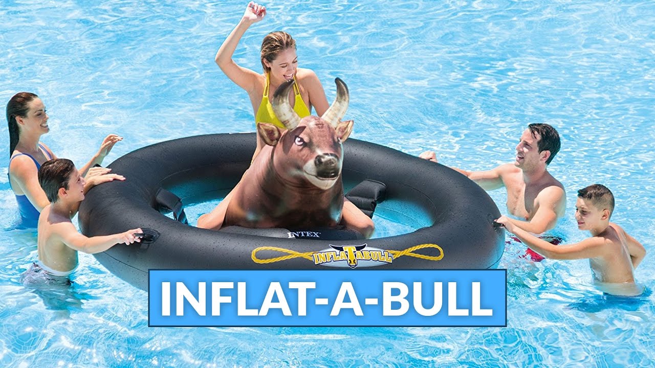 inflatable water bull