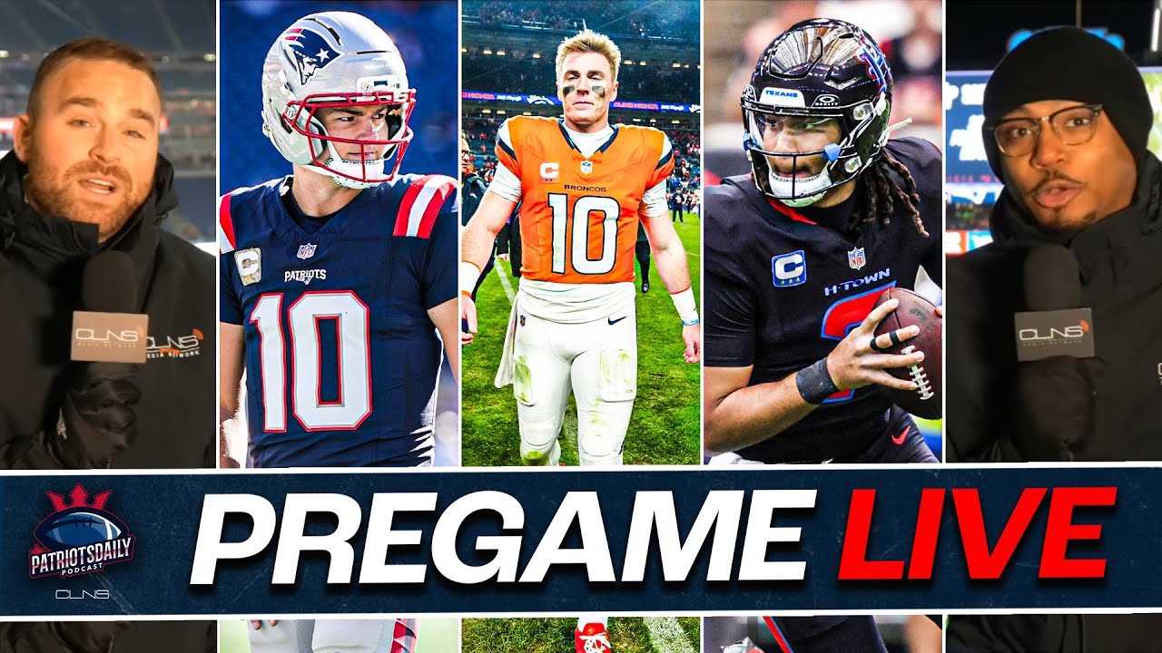 Patriots vs Texans PREVIEW, Bo Nix Out of AFC Championship | LIVE Patriots Daily