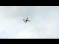 Homebuilt drone test flight 2