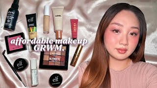 DRUGSTORE MAKEUP CHATTY GRWM 💝 | Affordable Makeup Try-On Haul