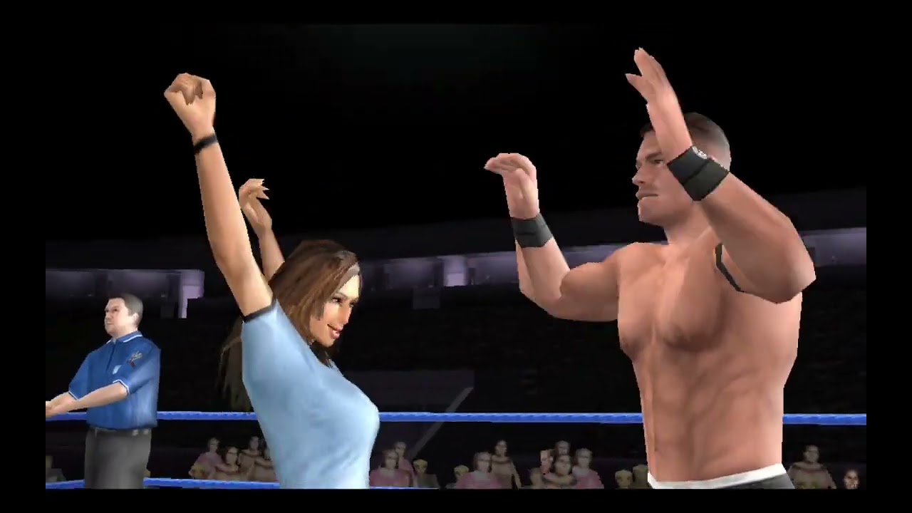 WWE SVR 2007 PSP Episode 5 John Cena story mode season gameplay finale ending credits 