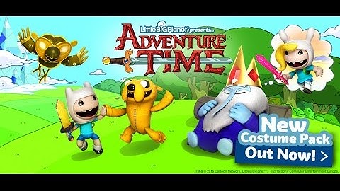 LittleBigPlanet3~ Adventure Time Level kit+Costumes!