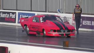 Doorslammers 2024 | Pro Doorslammer Saturday Qualifying | Santa Pod